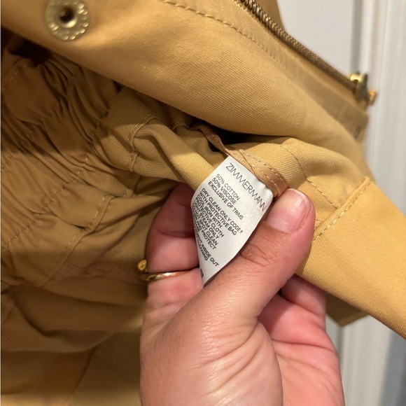 ZIMMERMANN Dancer Cotton-Blend Twill Jacket - Picture 7 of 9